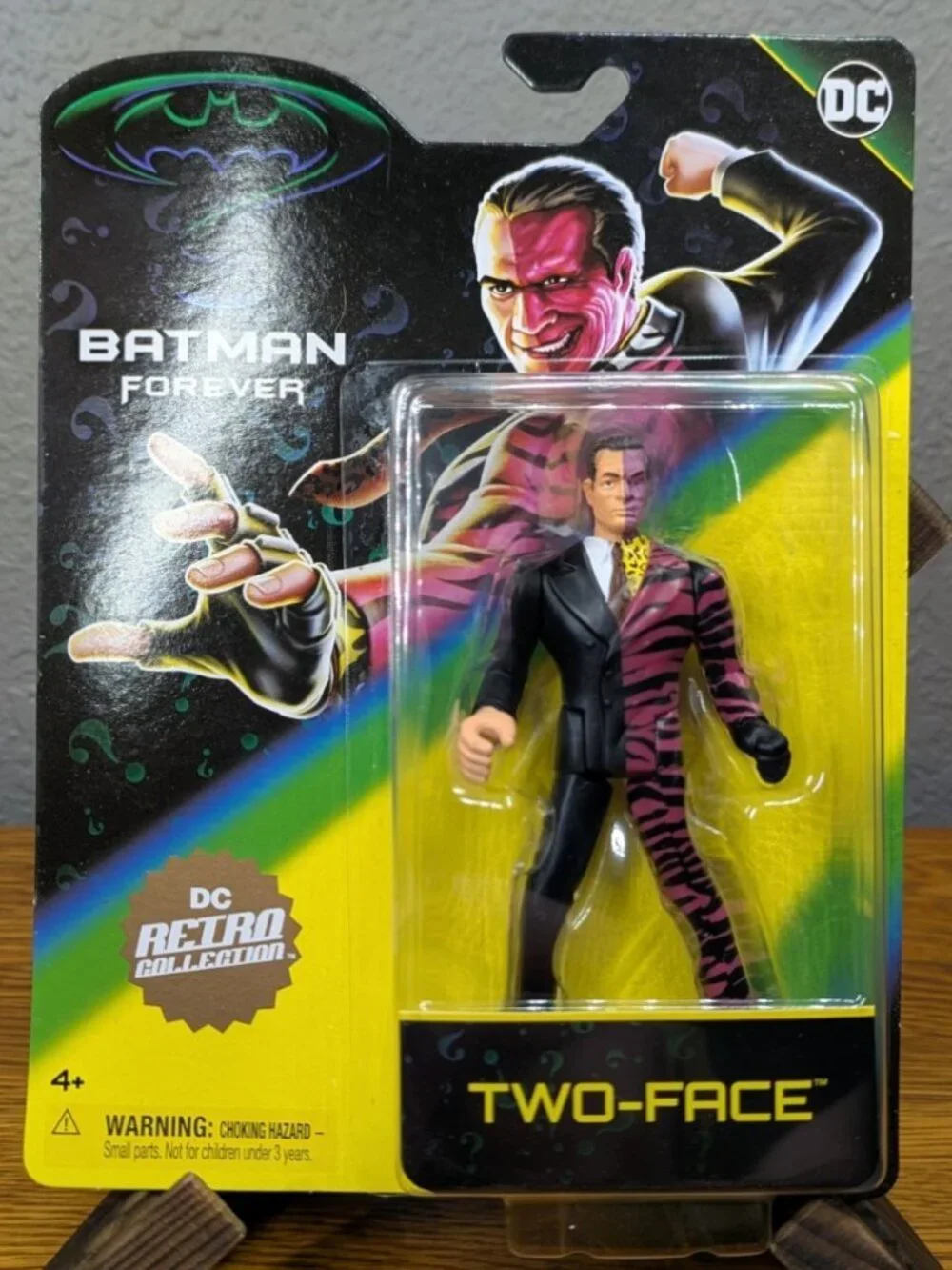 Batman Forever DC Retro Collection Figures '24 Batman Robin Riddler Two Face